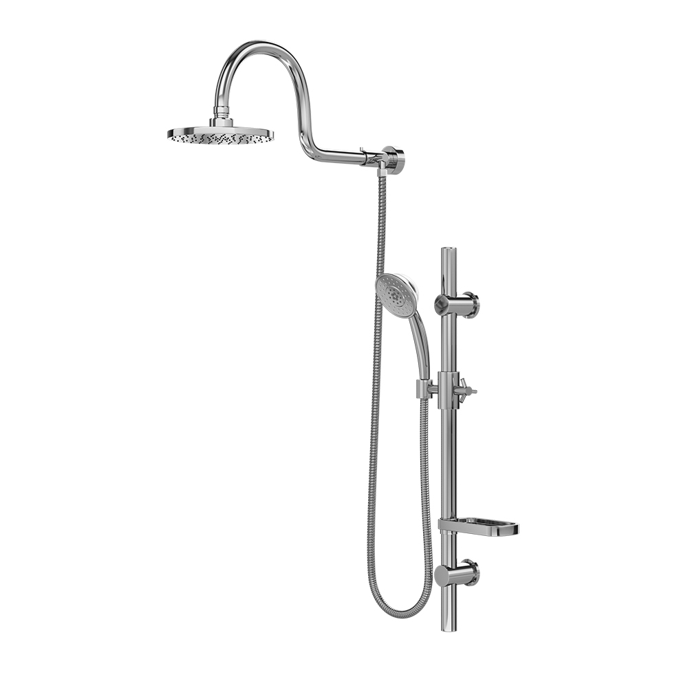 Pulse ShowerSpas 1010-CH Adjustable Slide Bar Chrome